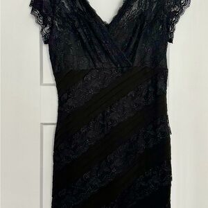 MARINA Black Fabric Detail